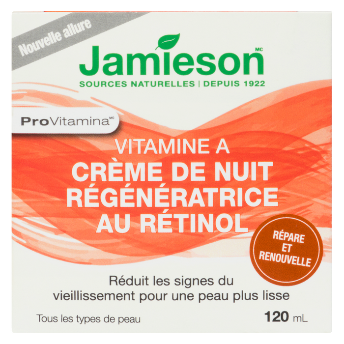 Jamieson ProVitamina Vitamin A Retinol Renewal Night Cream All Skin Types 120 ml