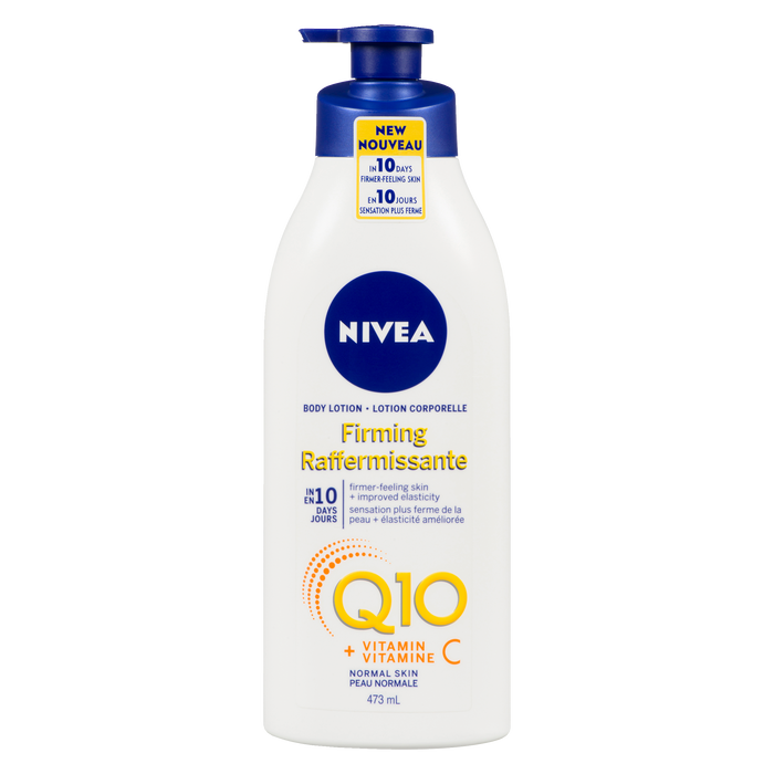 NIVEA Q10 Lotion Corporelle Raffermissante + Vitamine C Peau Normale 473 ml