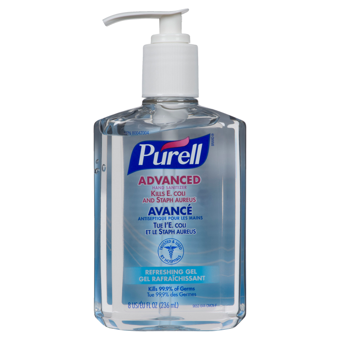 Gel rafraîchissant désinfectant pour les mains Purell Advanced 236 ml