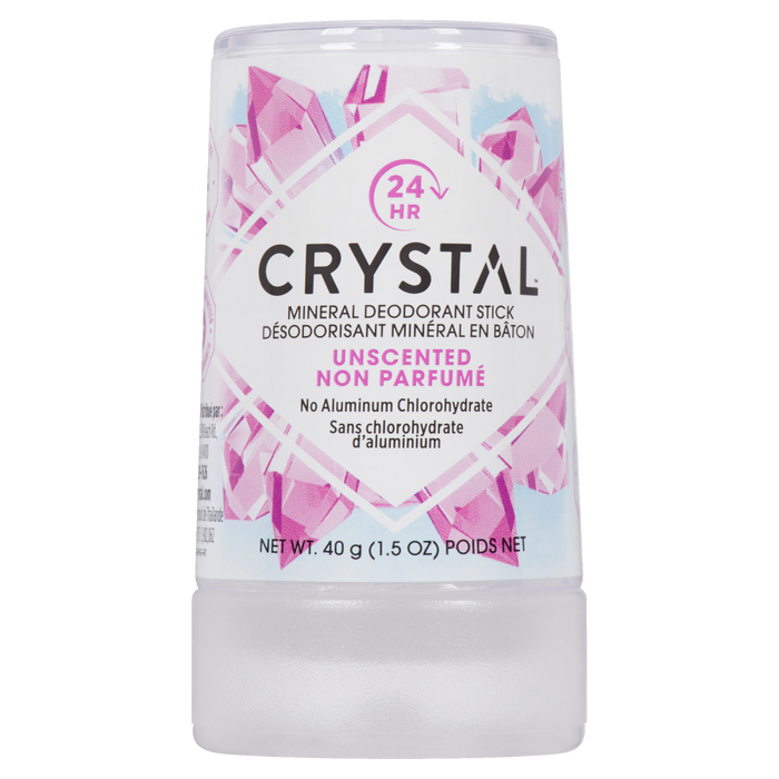 Crystal Mineral Deodorant Stick Unscented 40 g