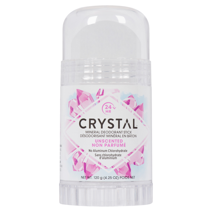 Crystal Mineral Deodorant Stick Unscented 120 g