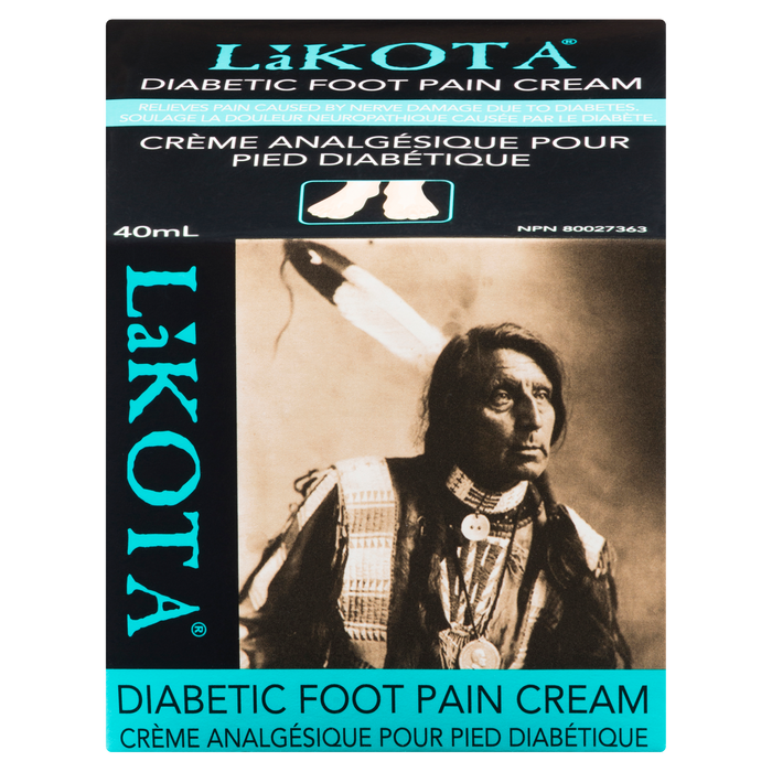 Crème pour les pieds diabétiques LaKota 40 ml