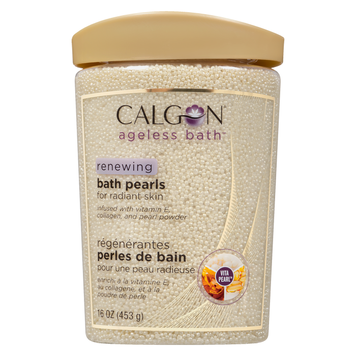 Calgon Ageless Bath Pearls for Radiant Skin Renewing 453 g