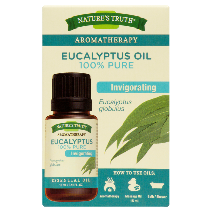 Nature's Truth Aromatherapy 100% Pure Invigorating Eucalyptus Oil 15 ml