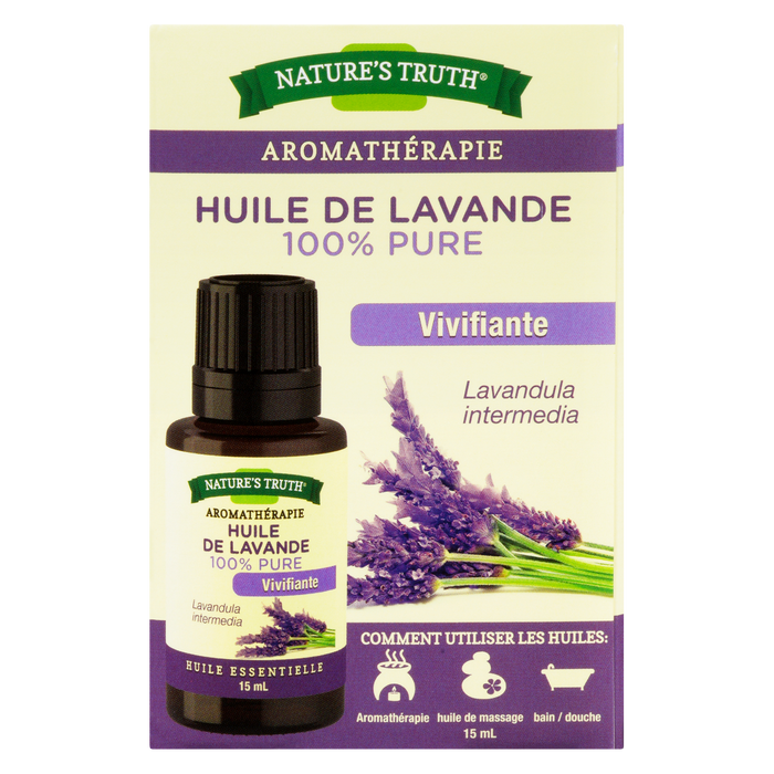 Nature's Truth Aromatherapy Lavender Oil 100% Pure Rejuvenating 15 ml