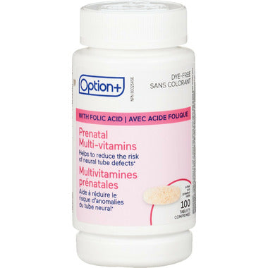 Option+ Prenatal Multi-Vitamins 100