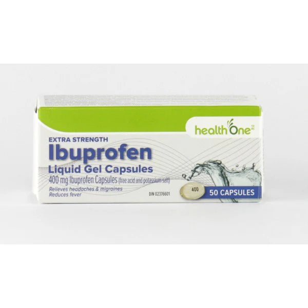 Health ONE Ibuprofen Extra Strength Liquid Gels