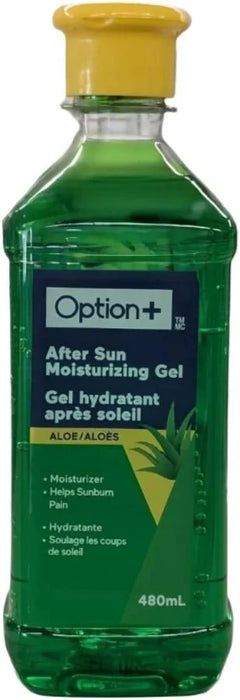 Option+ After Sun Moisturizing Gel 480ml