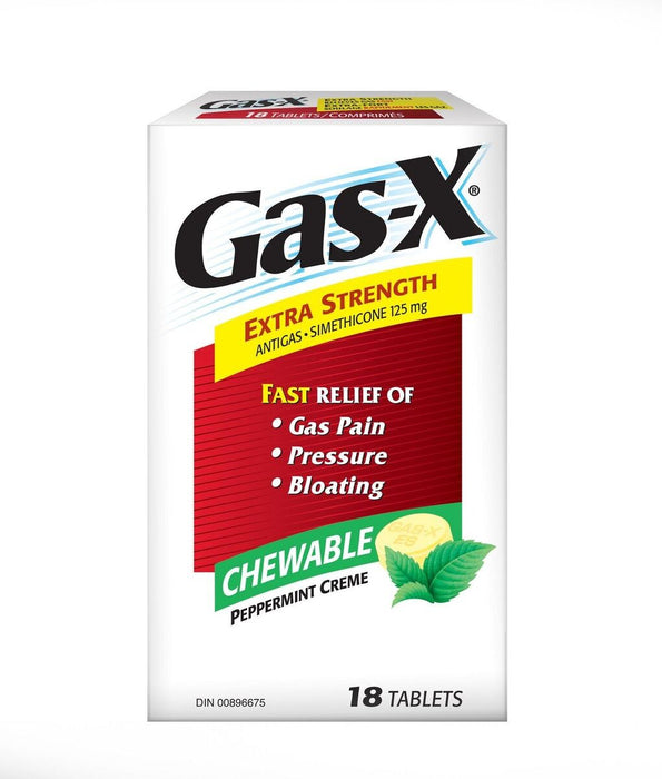 Gas-X Extra Strength Chewable - Peppermint