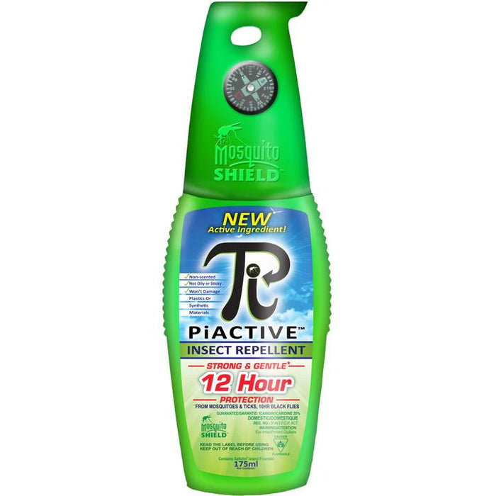 PiActive Mosquito Shield Insect Repellent - DEET Free