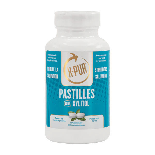 X-PUR 100% Xylitol Pastilles - Mint Flavor