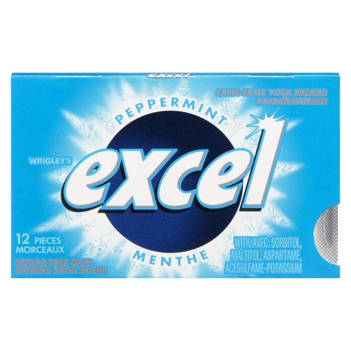 Excel Sugar Free Gum - Peppermint