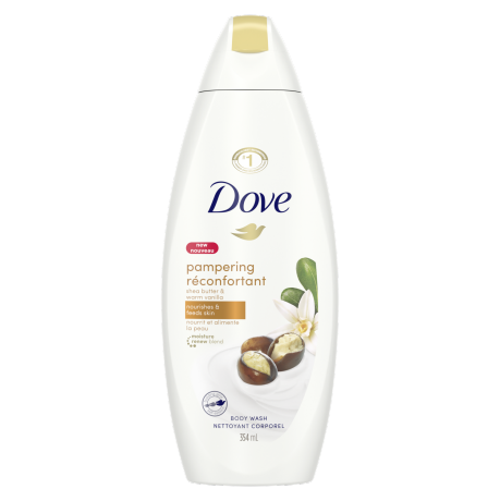 Gel douche à l'huile de crème Dove - Beurre de karité