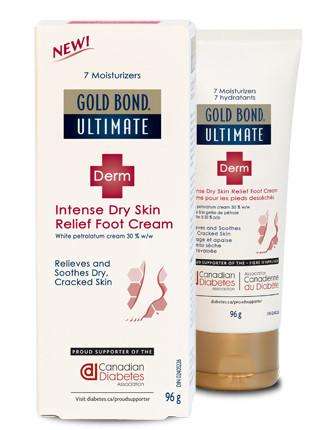 Gold Bond Ultimate Derm Intense Dry Skin Relief Foot Cream