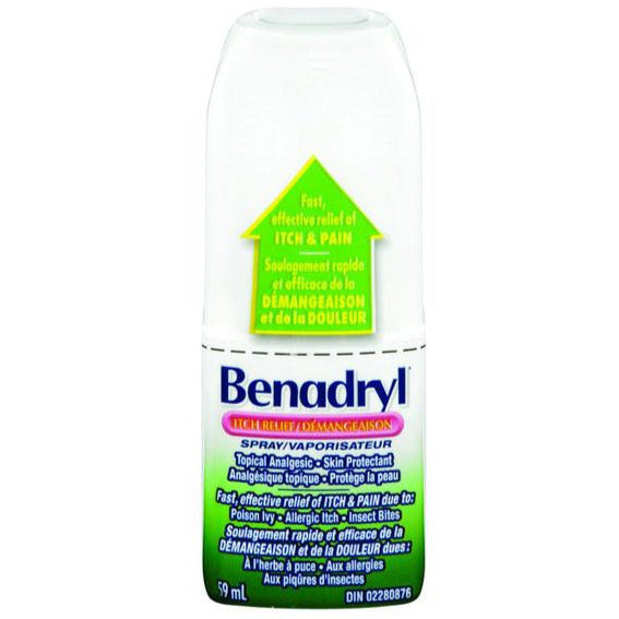Benadryl Itch Relief Spray