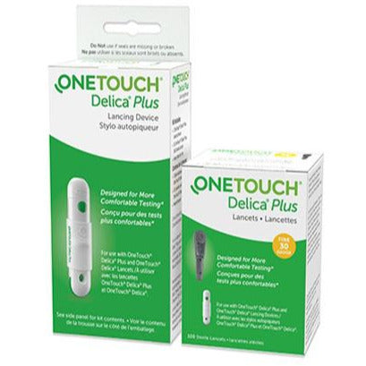 OneTouch Delica Plus 30G Lancets