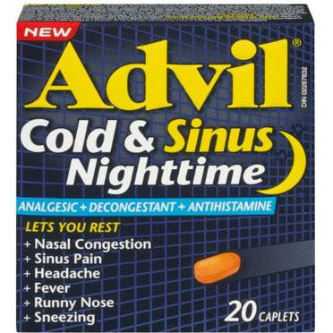 Advil Rhume et Sinus Nuit