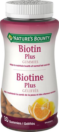 Nature's Bounty Biotin Plus Gummies