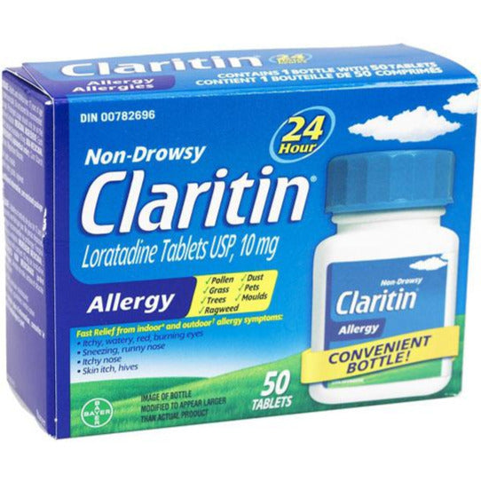 Claritin Allergie sans somnolence 24 heures
