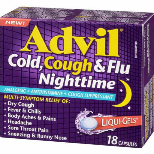 Advil Rhume, Toux et Grippe Nuit