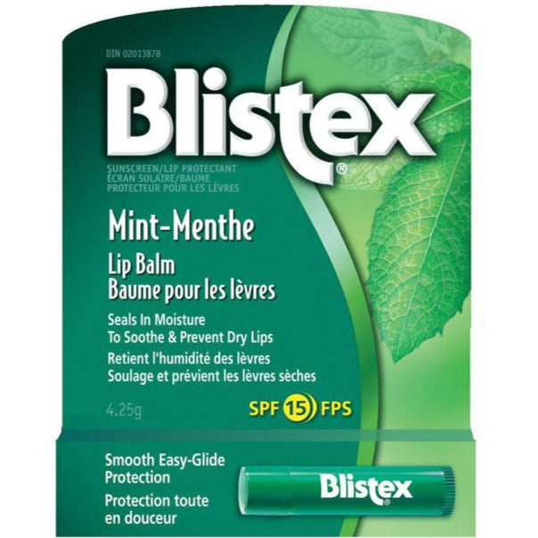 Blistex Mint Lip Balm Crème solaire / Protecteur pour les lèvres