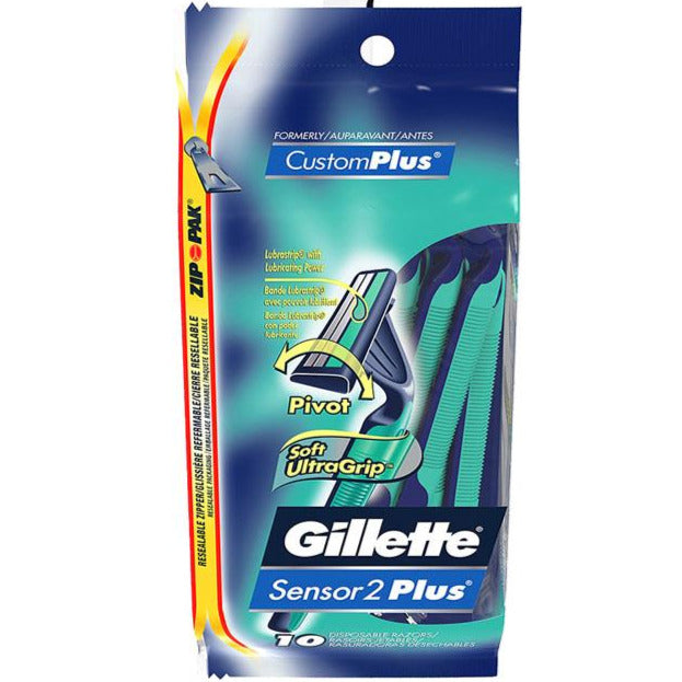 Gillette Sensor2 Plus Pivot Disposable Razors
