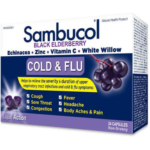 Sambucol Sureau Noir Rhume et Grippe