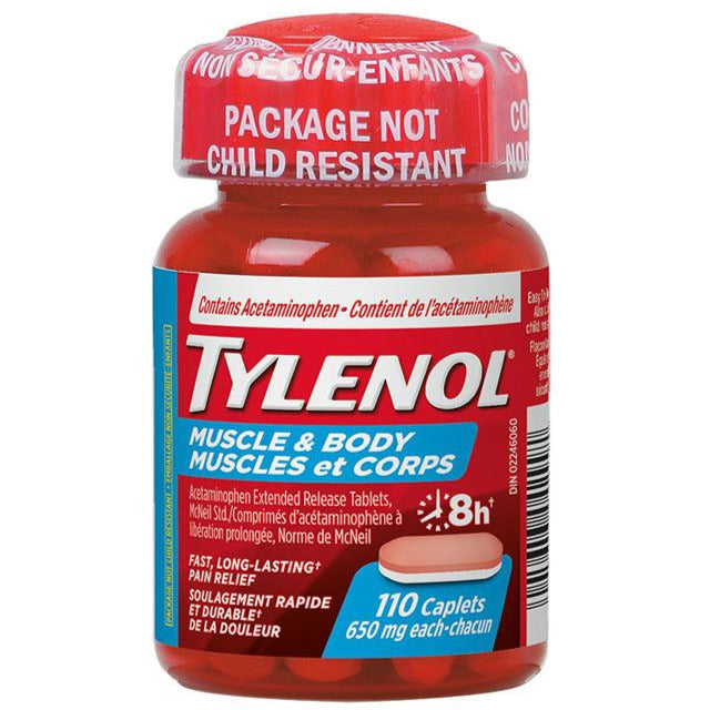 Tylenol Douleurs musculaires et douleurs corporelles