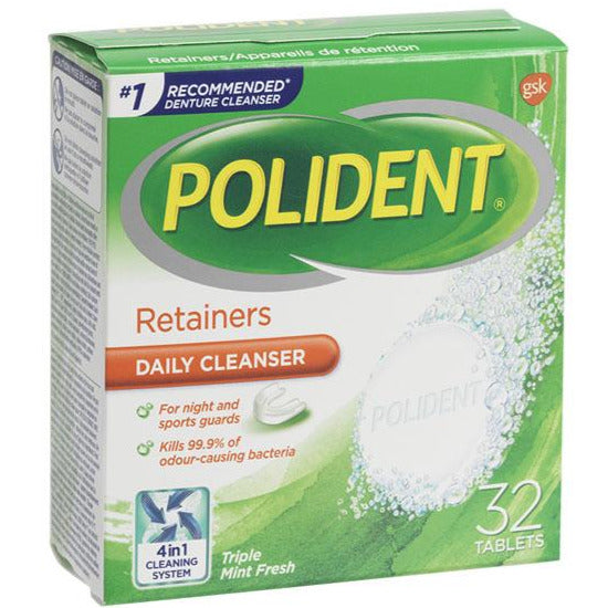 Polident Retainer Daily Cleanser
