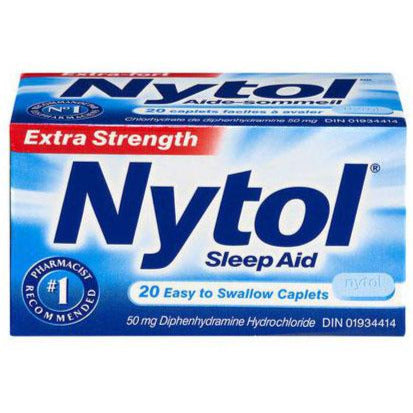 Nytol Caplets d'aide au sommeil extra-fort 50 mg