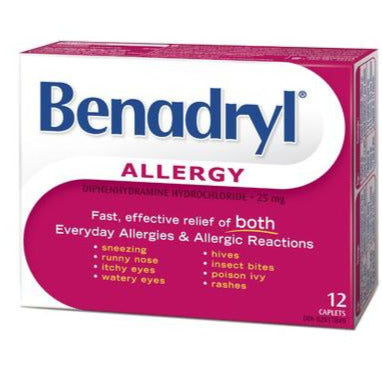 Benadryl Allergy 25 mg