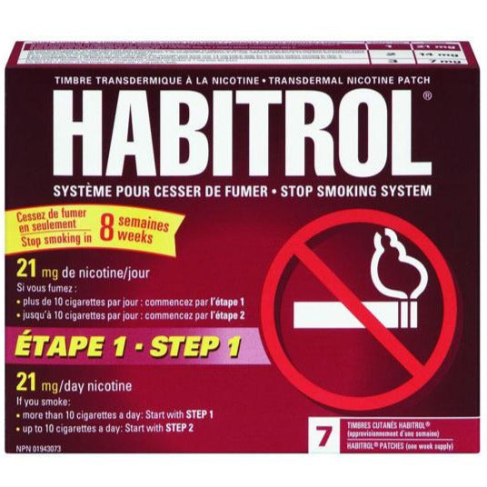 Habitrol Système Arrêter de Fumer Étape 1 21 mg