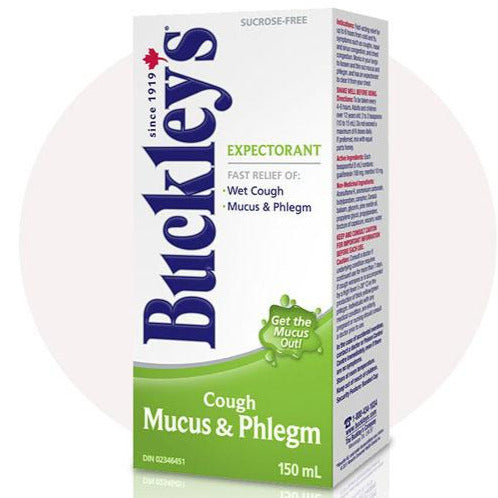 Sirop contre la toux expectorant de mucus et de mucosités Buckley's
