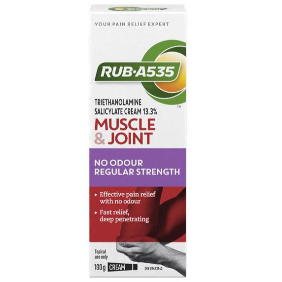 RUB A535 Crème régulière sans odeur pour muscles et articulations