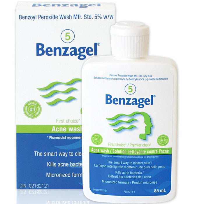 Benzagel 5% Nettoyant contre l'acné
