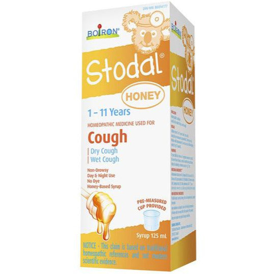 Sirop contre la toux au miel Stodal pour enfants