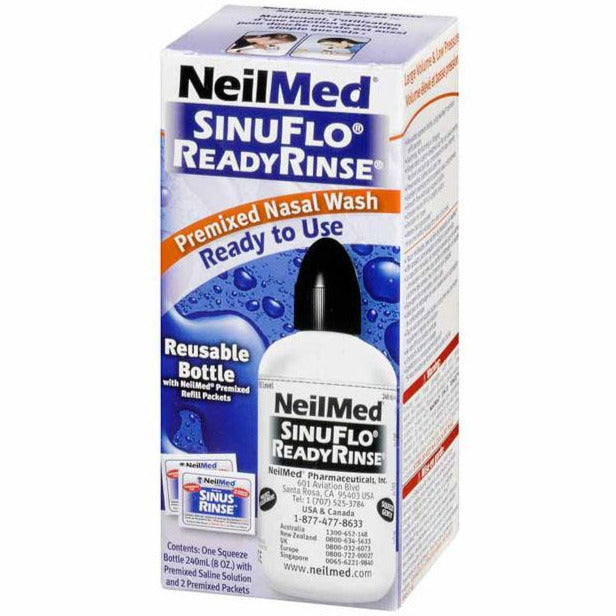 NeilMed SinuFlo ReadyRinse Premixed Nasal Wash