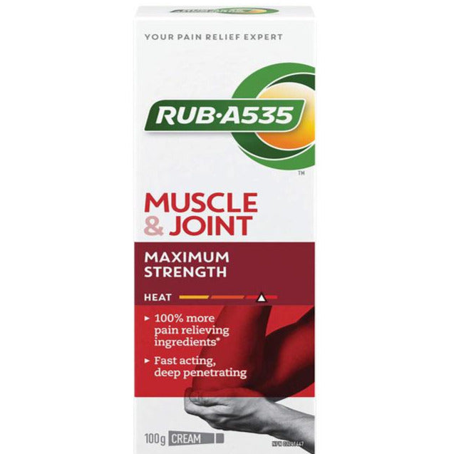 RUB A535 Crème chauffante à force maximale pour muscles et articulations