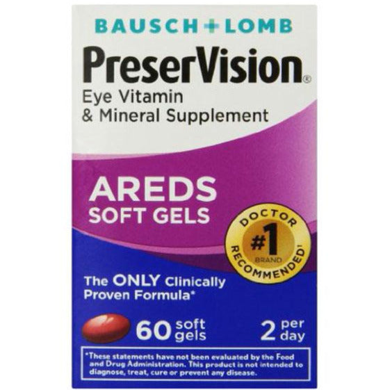 Preservation AREDS 2 Supplément de vitamines et de minéraux