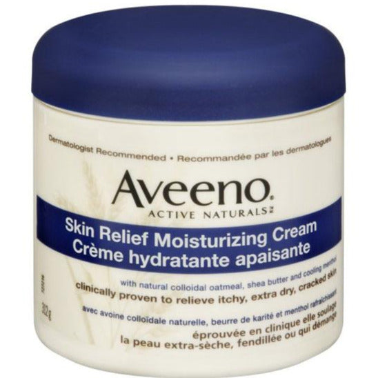 Crème hydratante pour soulager la peau Aveeno