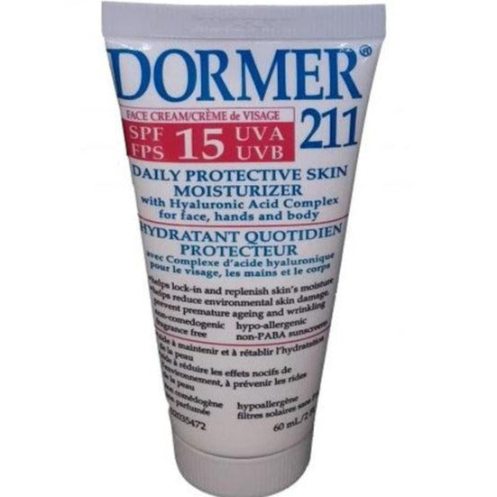 Crème hydratante protectrice quotidienne pour la peau Dormer 211 SPF15