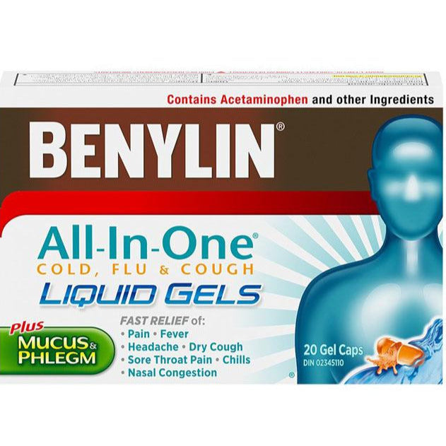 Benylin tout-en-un rhume et grippe