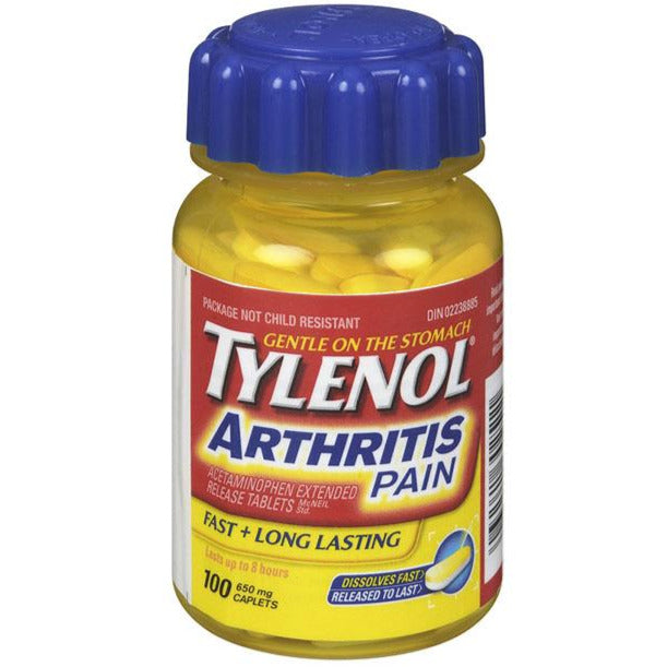 Douleur arthritique au Tylenol