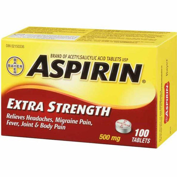 Aspirine 500 mg Comprimés Extra Forts