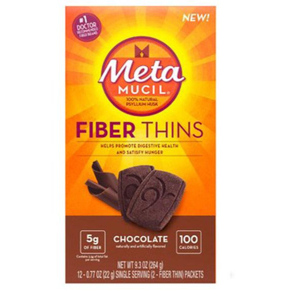 Metamucil Chocolate Fibre Thins