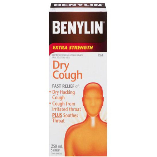 Benylin Dry Cough Syrup Extra Strength DM