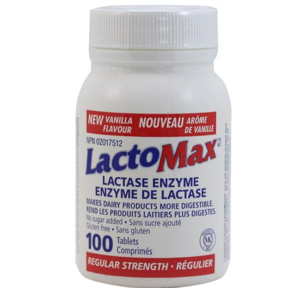 LactoMax Lactase Enzyme - Vanilla