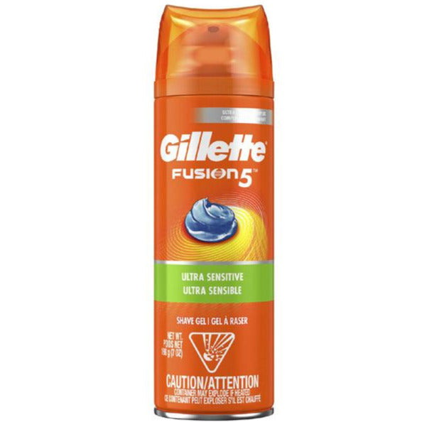 Gel à raser ultra sensible Gillette Fusion5