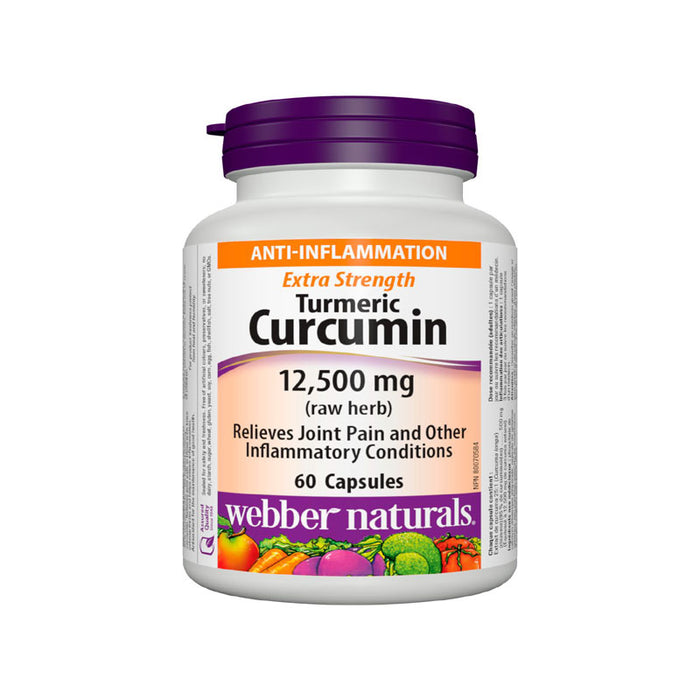 Webber Naturals Curcuma Extra Fort 12 500 mg