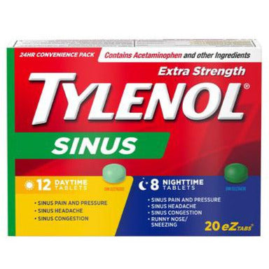 Tylenol Sinus Extra Strength Daytime + Nighttime
